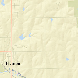 Hickman Street Map