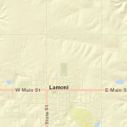 Lamoni Street Map