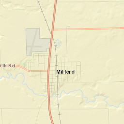 Milford Street Map
