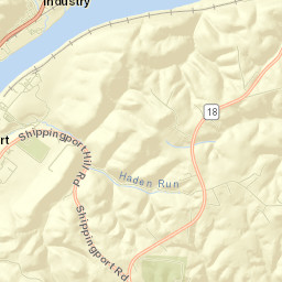 Industry Street Map