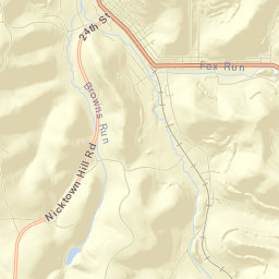 Spangler Street Map