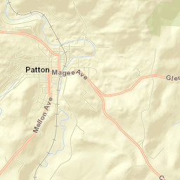 Patton Street Map