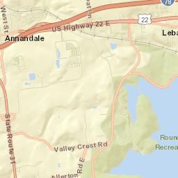 Annandale Street Map