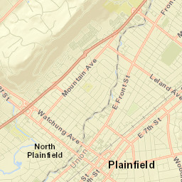 Plainfield Street Map