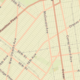 Borough Park Street Map