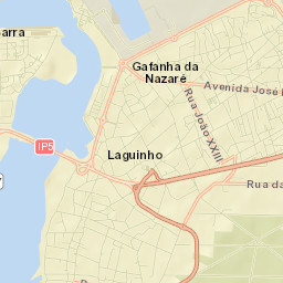 Gafanha da Encarnação Street Map