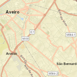 Aveiro Street Map