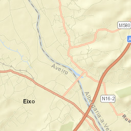 Eixo Street Map