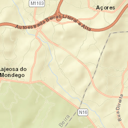 Lajeosa do Mondego Street Map