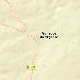 Gallegos de Argañán Street Map