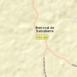 Berrocal de Salvatierra Street Map
