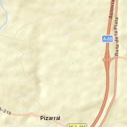 Pizarral Street Map