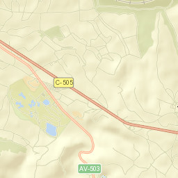 Tornadizos de Ávila Street Map