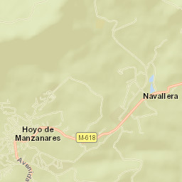 Hoyo de Manzanares Street Map