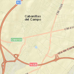 Cabanillas del Campo Street Map