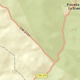 Poveda de la Sierra Street Map