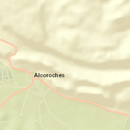Alcoroches Street Map