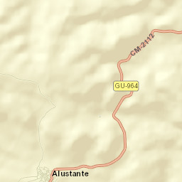 Alustante Street Map