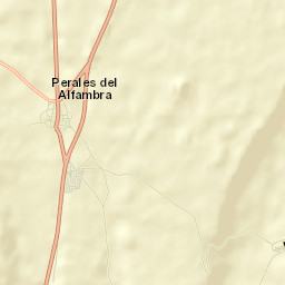 Perales del Alfambra Street Map