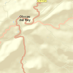 Olocau del Rey Street Map