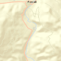 Forcall Street Map