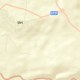 Uri Street Map
