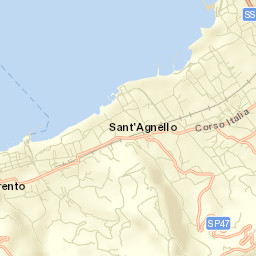 Sorrento Street Map