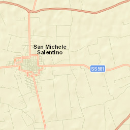 San Michele Salentino Street Map