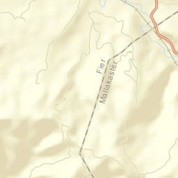 Patos Fshat Street Map