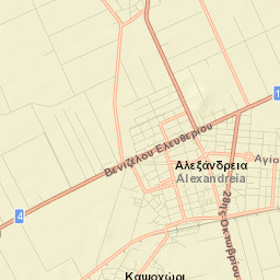 Alexándreia Street Map