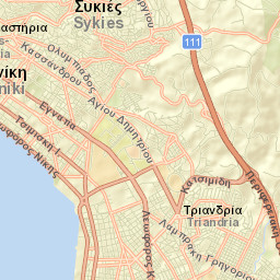 Triandría Street Map