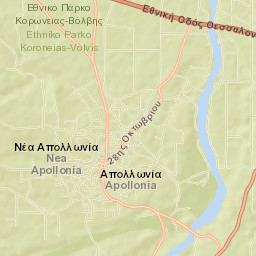 Néa Apollonía Street Map
