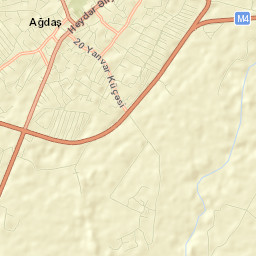 Ağdaş Street Map