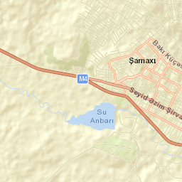 Shamakhi Street Map