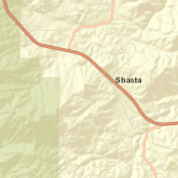 Shasta Street Map