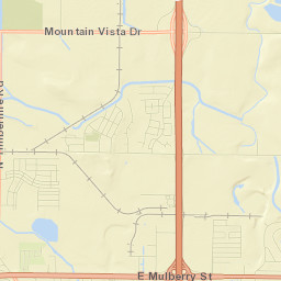 1312-1346 Northeast Frontage Road, Fort Collins, CO Street Map