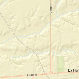 La Harpe Street Map