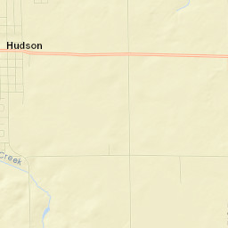 Hudson Street Map