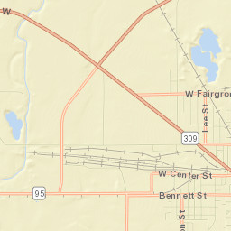 Marion County Street Map