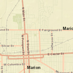 Marion Street Map