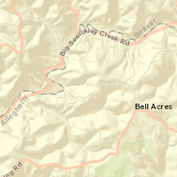 Bell Acres Street Map