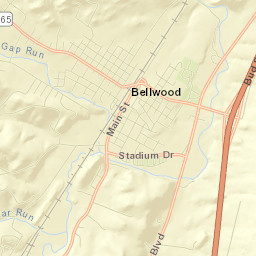 Bellwood Street Map