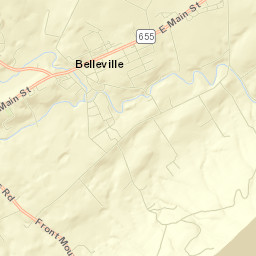 Belleville Street Map
