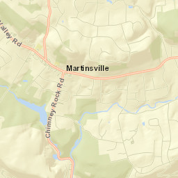 Martinsville Street Map