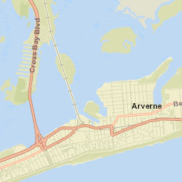 Arverne Street Map