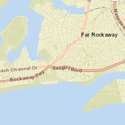 Far Rockaway Street Map