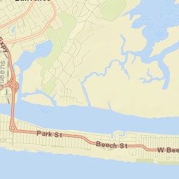 Atlantic Beach Street Map