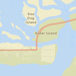 Point Lookout Street Map