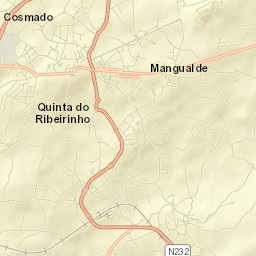 Mangualde Street Map