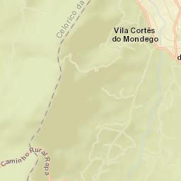 Vila Cortês do Mondego Street Map